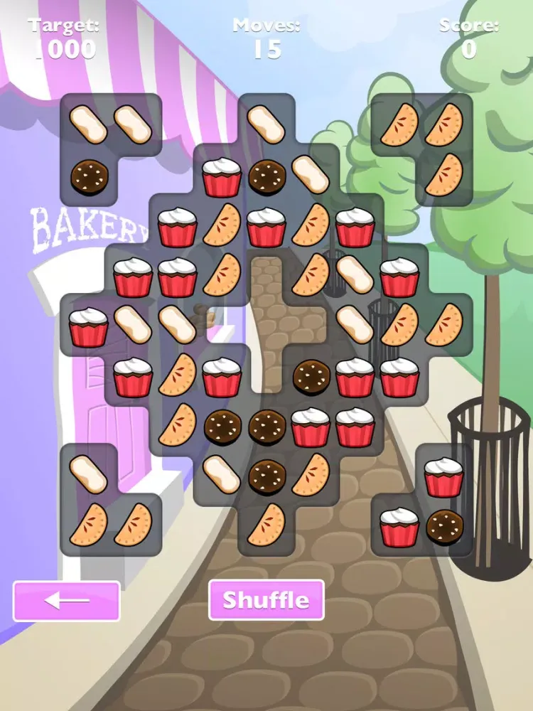 Tangkapan skrin Candy Swift - The Best 3 Match Puzzle Game iPad 