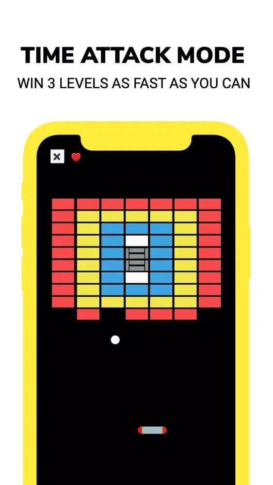 Capturas de tela do Brick Time Arkanoid