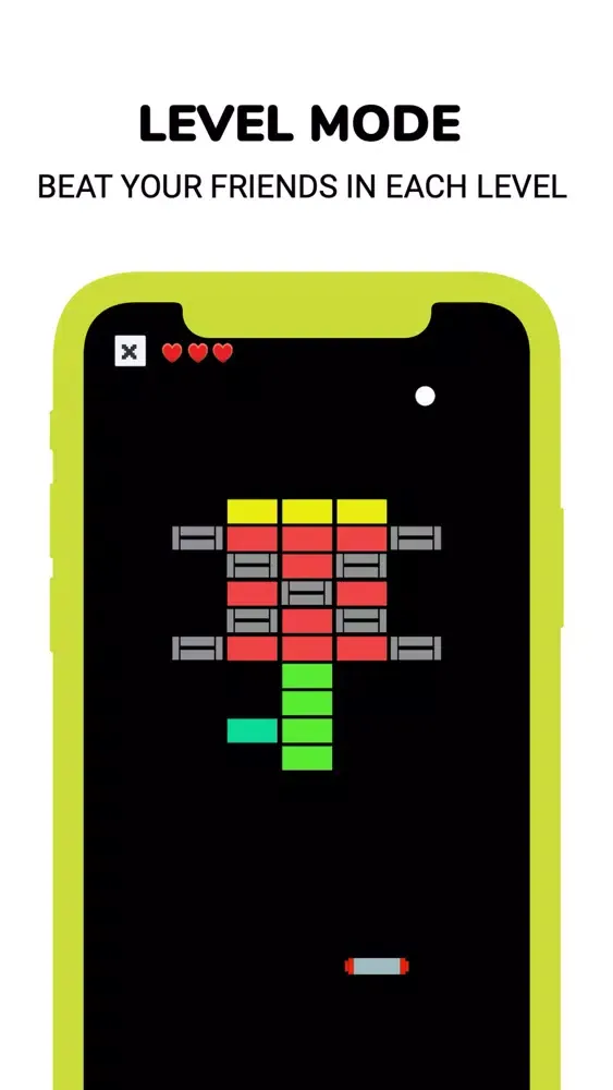 Capturas de tela do Brick Time Arkanoid