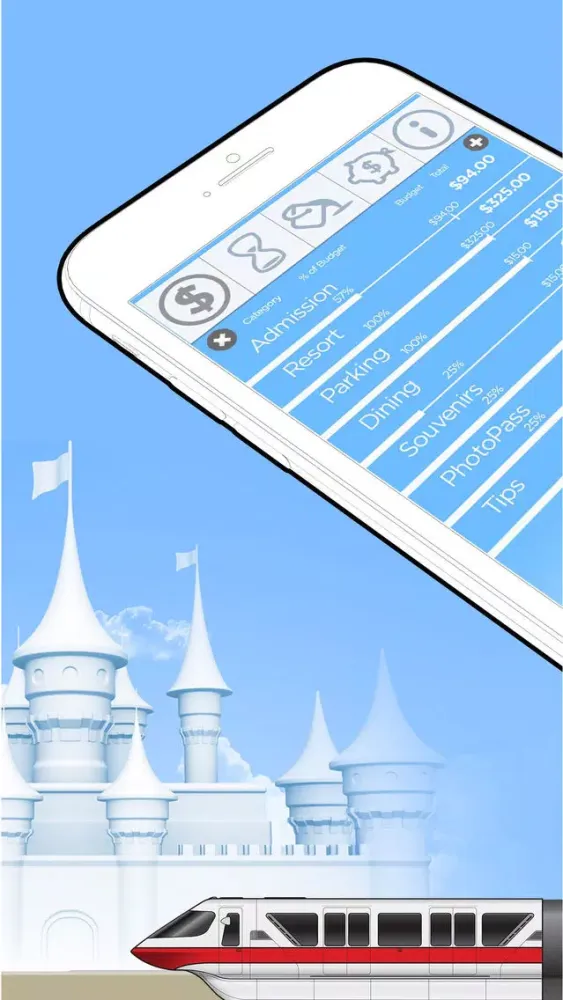 Screenshot di Magic Band Budget : Disney World Expense Tracker