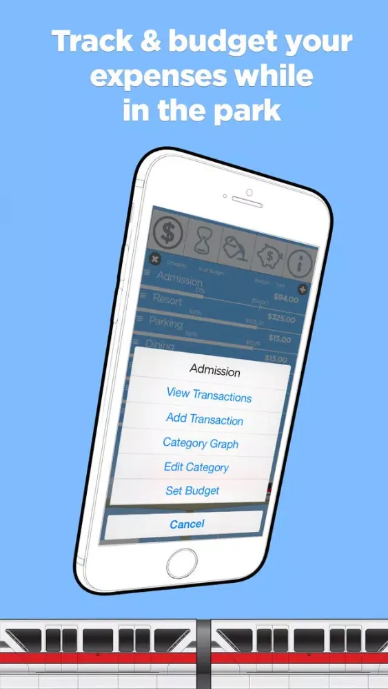 Screenshot di Magic Band Budget : Disney World Expense Tracker
