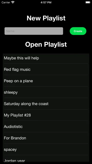 Playlist Maker for Spotify Screenshots