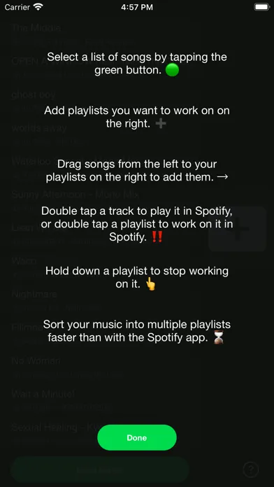 Playlist Maker for Spotify Screenshots