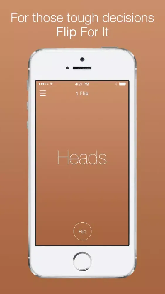 Zrzuty ekranu Flip For It - Heads or Tails - The Simple Decision Making App