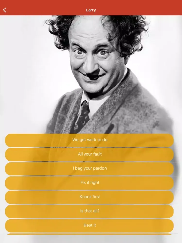 Captures d'écran de Three Stooges iPad 