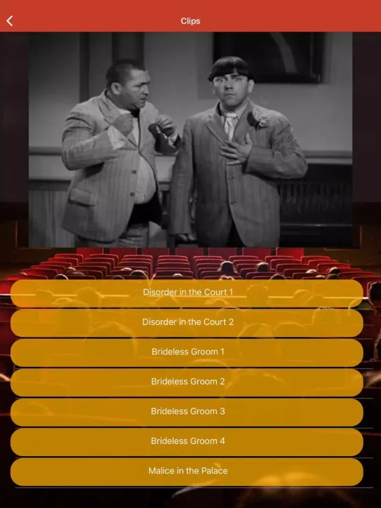 Captures d'écran de Three Stooges iPad 