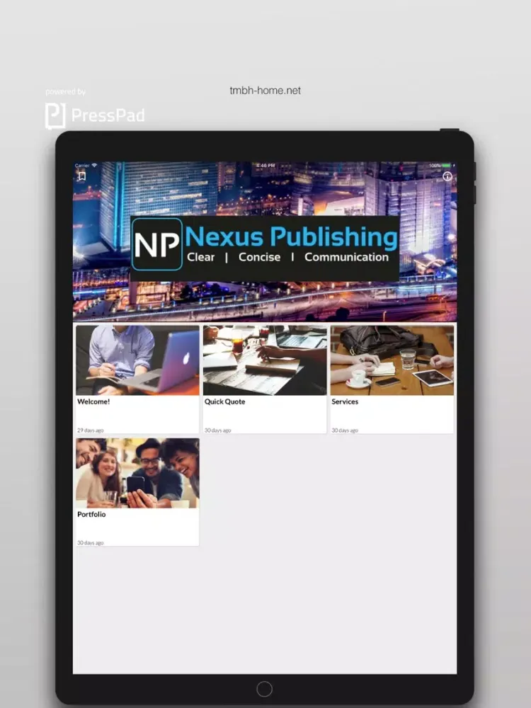Capturas de pantalla de Quick Quote mobile iPad 