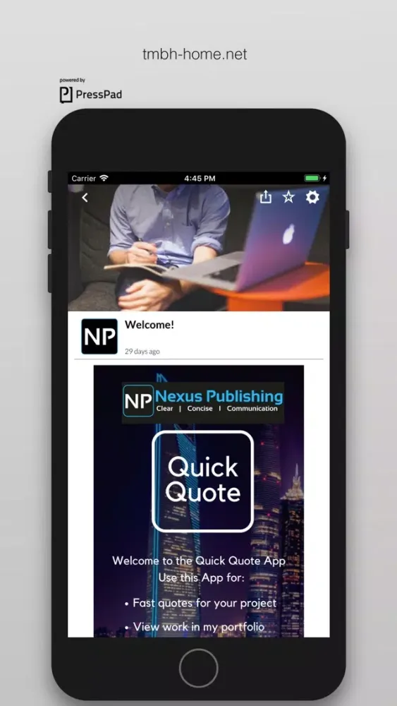 Capturas de pantalla de Quick Quote mobile