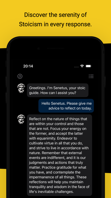 Senetus, your stoic guide Ekran Görüntüleri