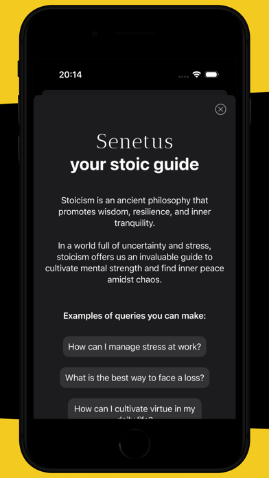 Senetus, your stoic guide Ekran Görüntüleri