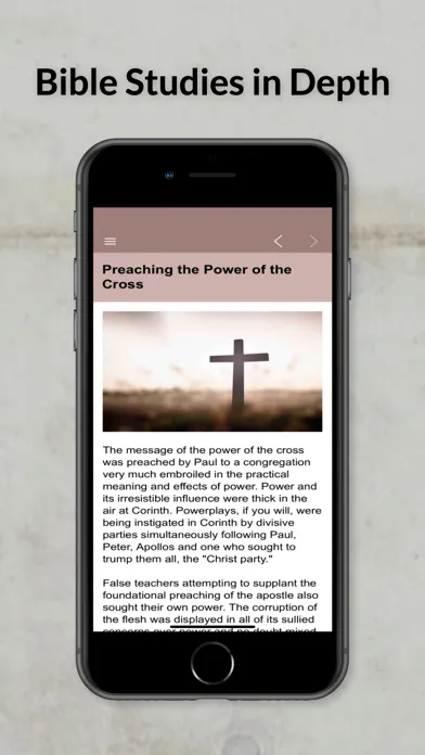 Bible Studies in Depth Daily Screenshots