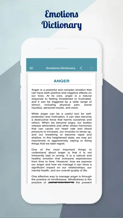 Dictionary of Emotions Screenshots