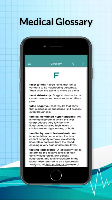 Medical Terminology Dictionary سکرین شاٹس