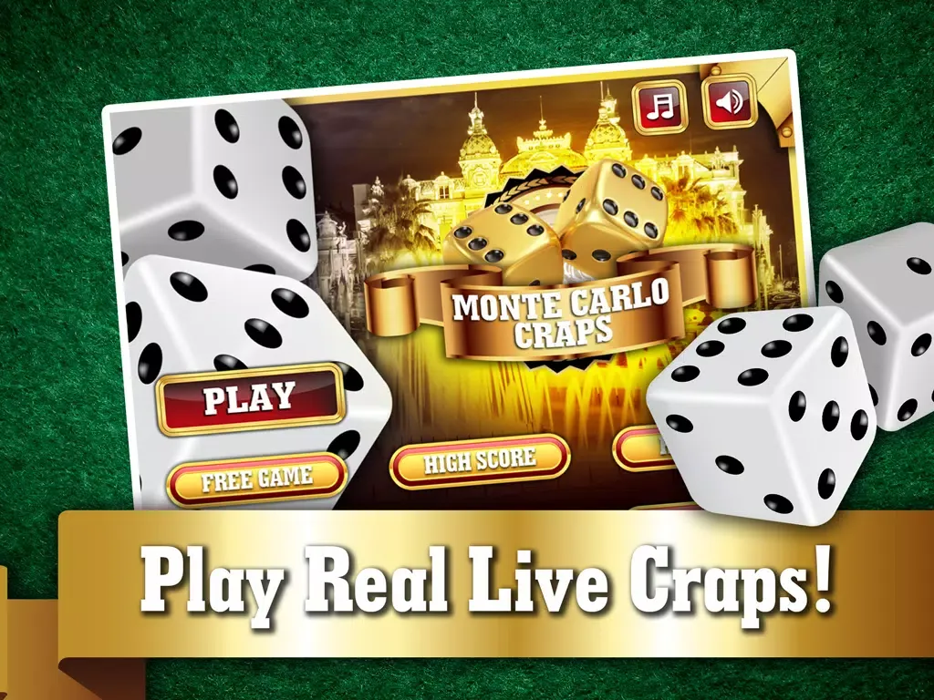 Monte Carlo Craps FREE - Addicting Gambler's Casino Table Dice Game iPad  Screenshots