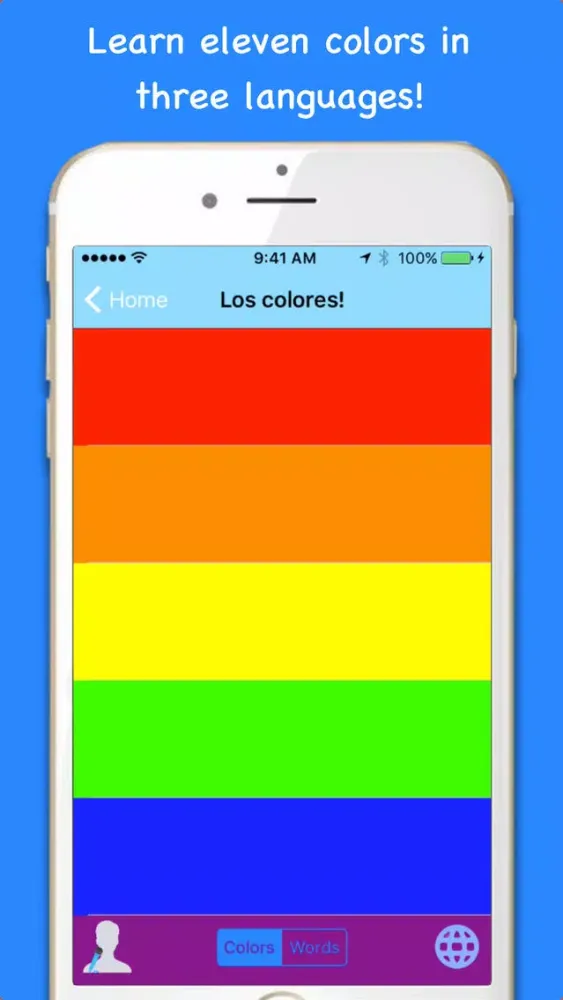 Colorific! - A Fun Color Game and Learning Experience for Kids and Adults to Learn and Pronounce Colors in English, Spanish, and French! 스크린샷