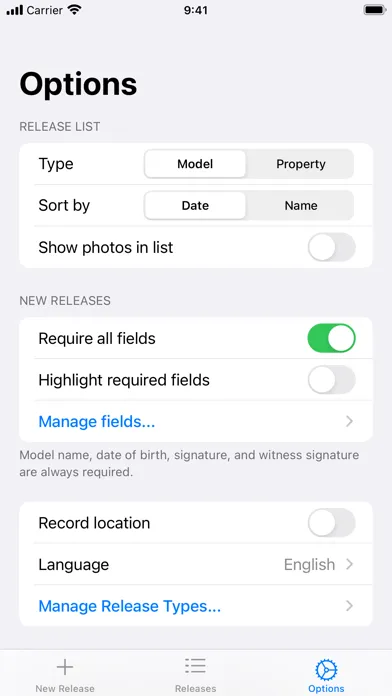 Snap & Release应用截图