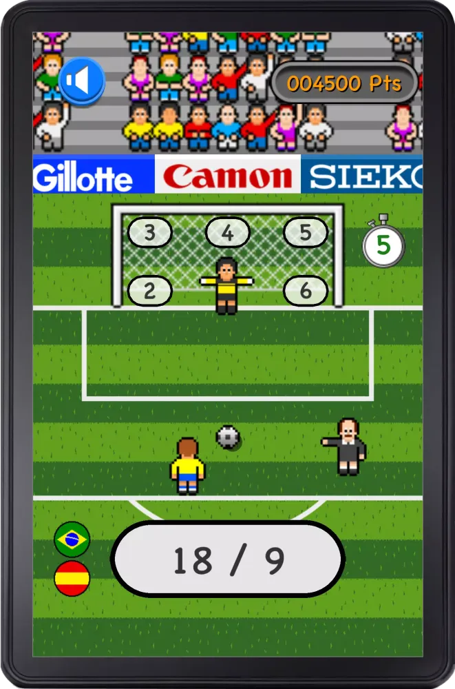 Math penalty kicks Screenshots
