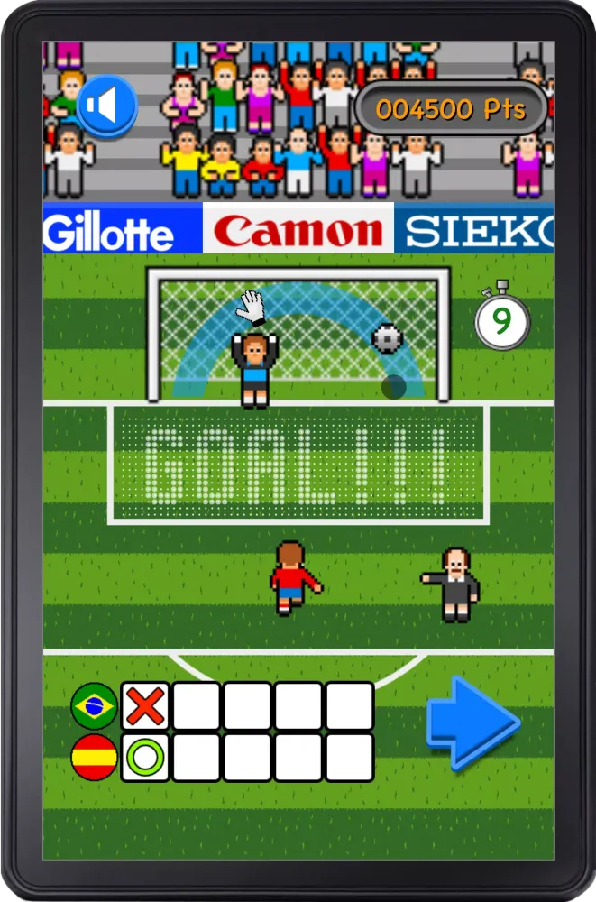 Math penalty kicks Screenshots