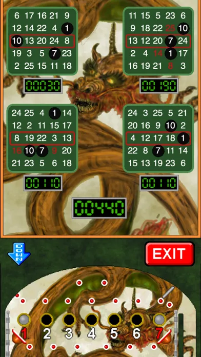 Bingo Pinball Dragon Screenshots