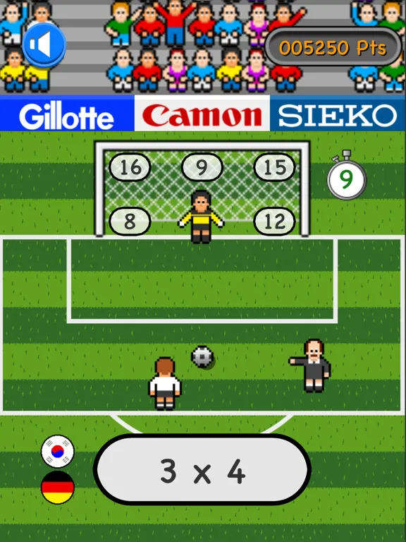 Math Penalty Kicks iPad  سکرین شاٹس