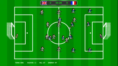 Captures d'écran de Mini Manager Soccer Retro