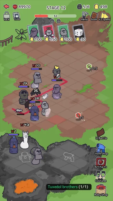 Random Moai Defense Screenshots
