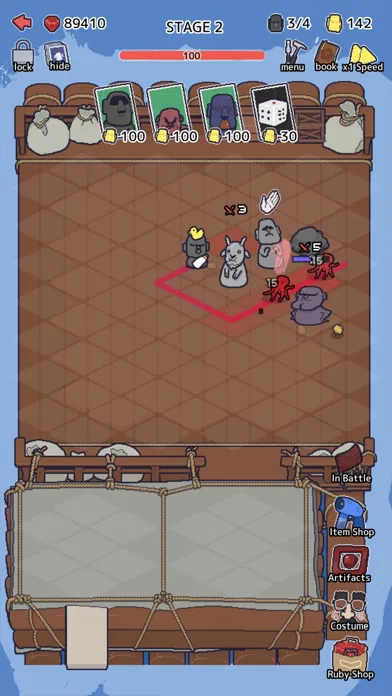 Random Moai Defense Screenshots