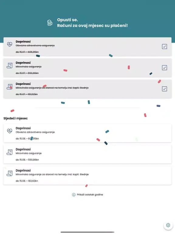 Screenshot di Paušalac iPad 