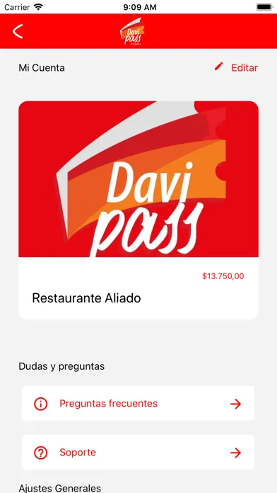 DaviPass Aliados应用截图