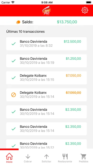 DaviPass Aliados应用截图