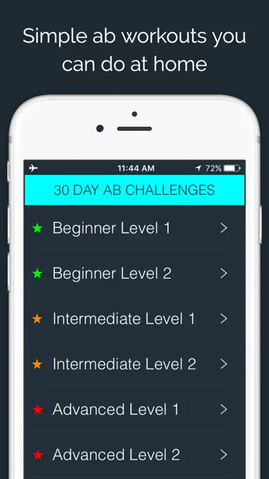 30 Day - Ab Challenge应用截图
