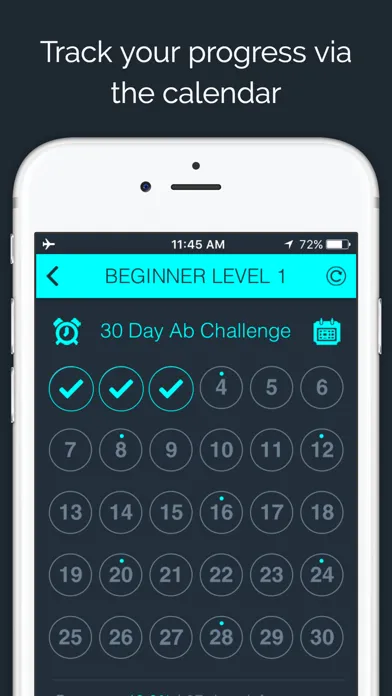 30 Day - Ab Challenge应用截图