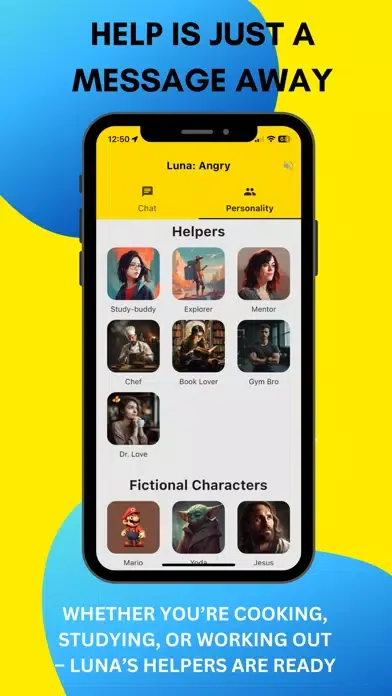 Luna AI: A Sassy Chatbot Screenshots