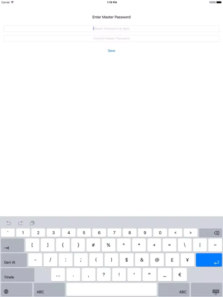 Pass Wallet iPad  Screenshots