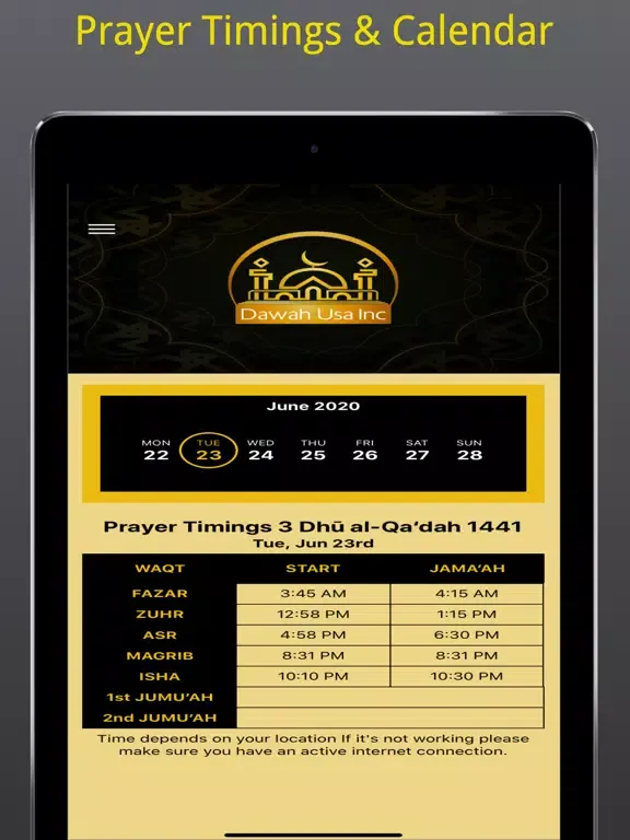Dawah USA Inc iPad  سکرین شاٹس