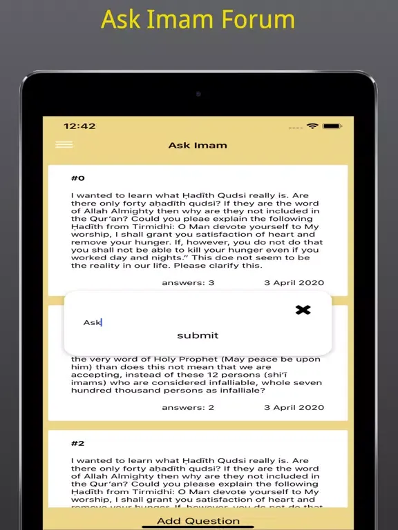 Dawah USA Inc iPad  سکرین شاٹس
