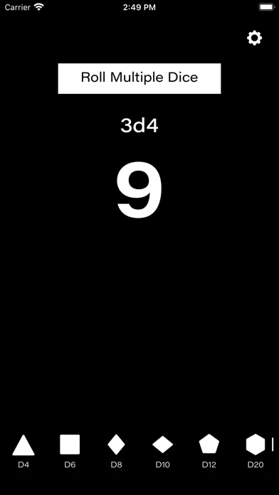 D20 - Dice Simulator Ekran Görüntüleri