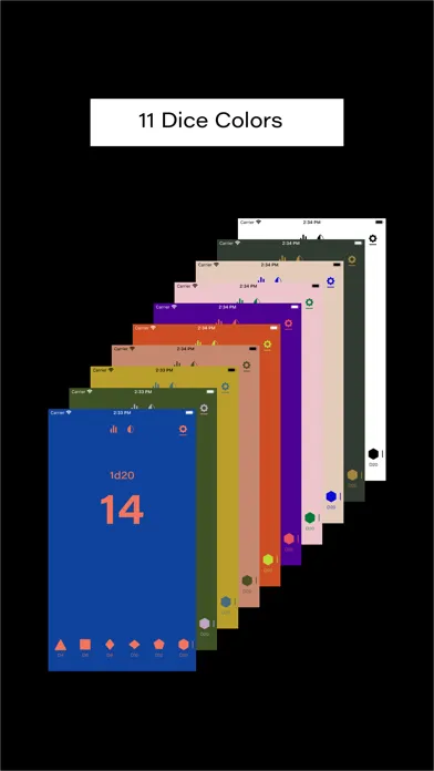 D20 - Dice Simulator Ekran Görüntüleri