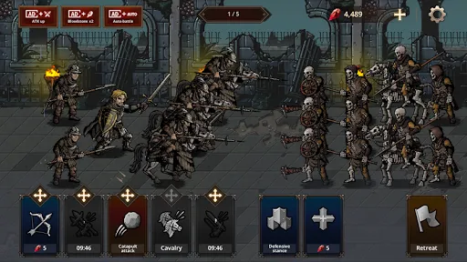 Captures d'écran de King's Blood: The Defense