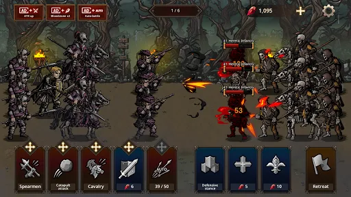 Captures d'écran de King's Blood: The Defense