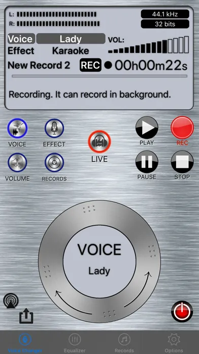 Zrzuty ekranu Live Voice Changer - Prankcall