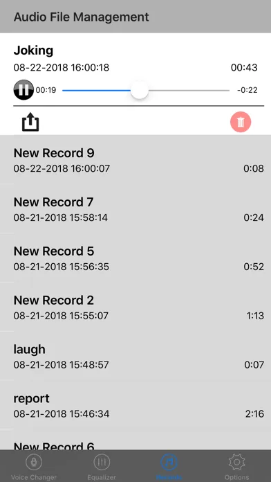 Zrzuty ekranu Live Voice Changer - Prankcall
