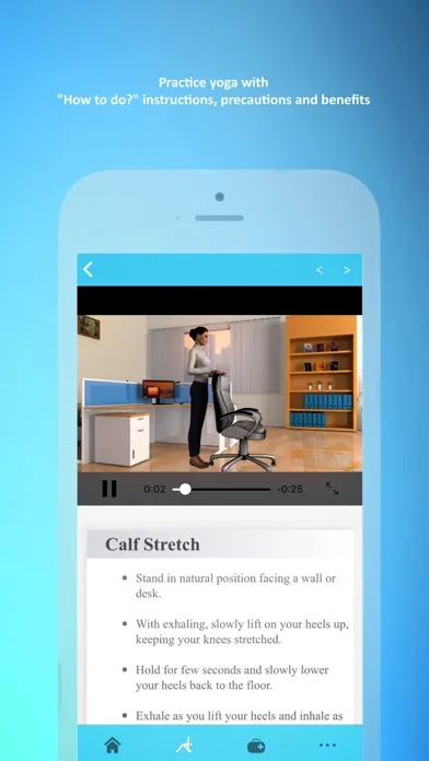 Screenshot di Office Yoga - Fitness Workouts