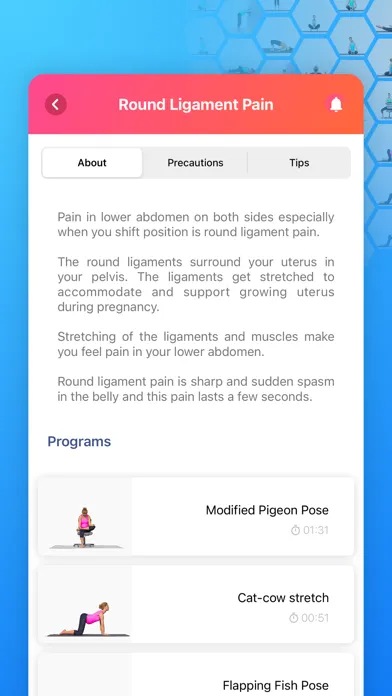 Zrzuty ekranu Prenatal Pregnancy Yoga Pilate