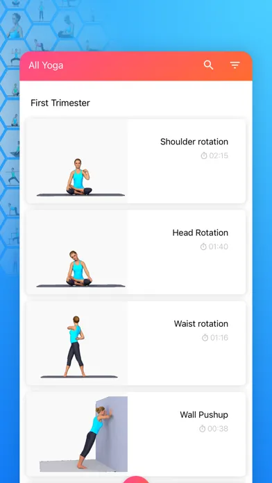 Zrzuty ekranu Prenatal Pregnancy Yoga Pilate