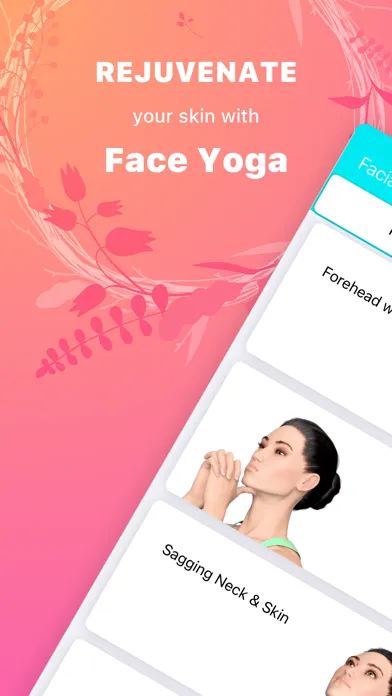 Ảnh chụp màn hình của Face Exercise Facial Yoga Pro
