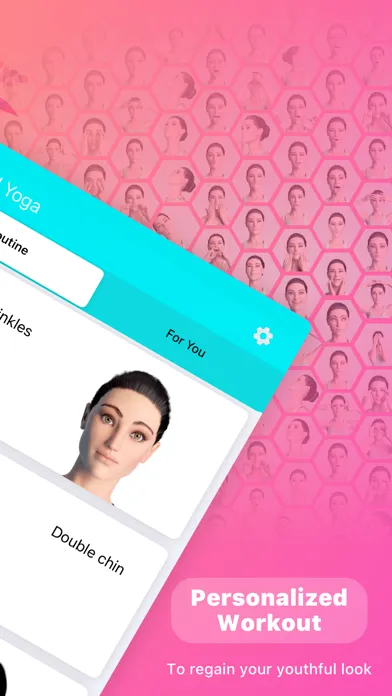 Ảnh chụp màn hình của Face Exercise Facial Yoga Pro