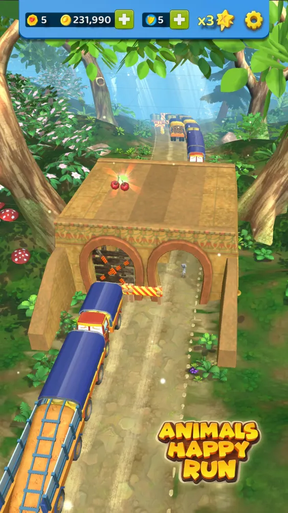 Animals Happy Run 3D Screenshots