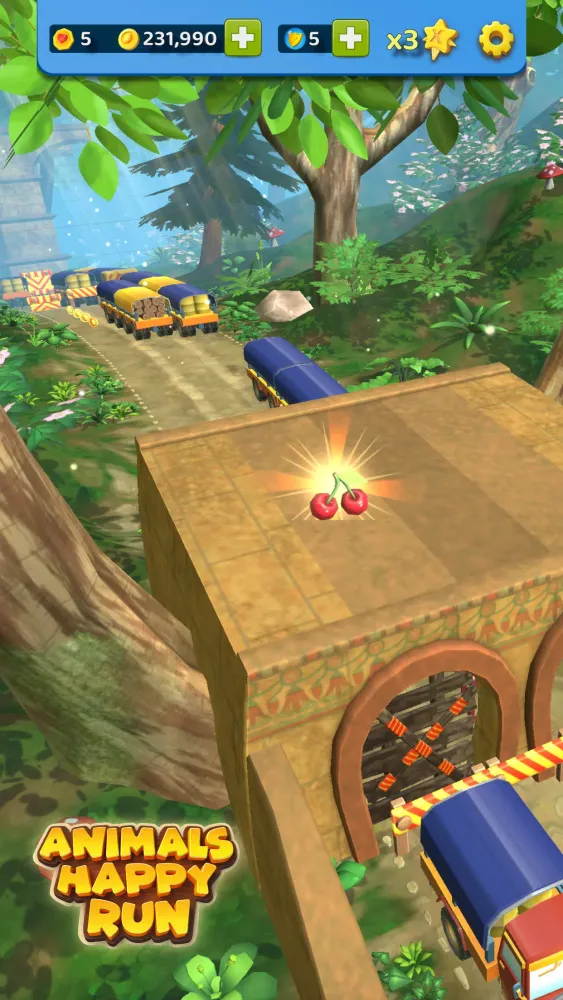 Animals Happy Run 3D Screenshots