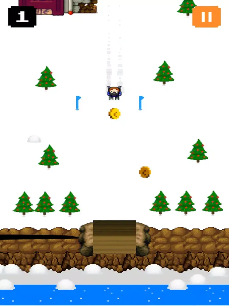 Crazy Ski Mountain iPad  Ekran Görüntüleri